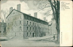 Yale, South Middle Dormitory Postcard