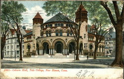 Osborn Hall At Yale College Postcard