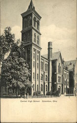 Central High School Columbus, OH Postcard Postcard