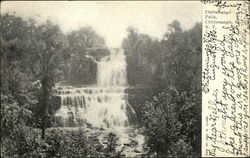 Chittenango Falls New York Postcard Postcard