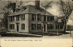 The Old Wright Tavern Postcard