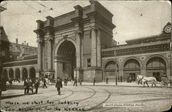 North Union Station Postcard