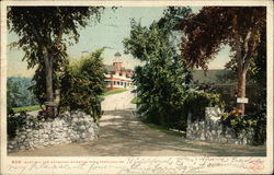 Electric Car Entrance, Riverton Park Postcard