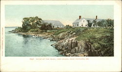 House of the Pearl, Orrs Island Portland, ME Postcard Postcard