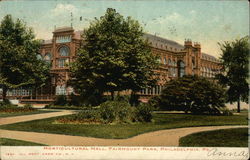 Horticultural Hall, Fairmount Park Postcard