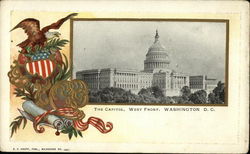 The Capitol, West Front Postcard