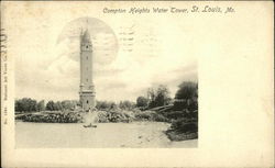 Compton Heights Water Tower St. Louis, MO Postcard Postcard