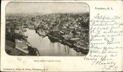 Head of Providence River Rhode Island Postcard Postcard