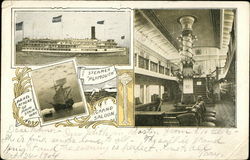 Steamer "Plymouth" Postcard