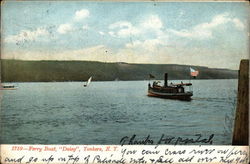 Ferry Boat "Daisy" Postcard