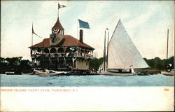 Rhode Island Yacht Club Postcard