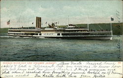 Hudson River Day Line STeamer "Albany" Postcard