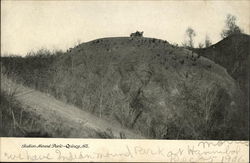 Indian Mound Park Quincy, MA Postcard Postcard