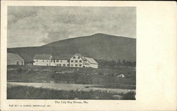 The Lily Bay House Maine Postcard Postcard