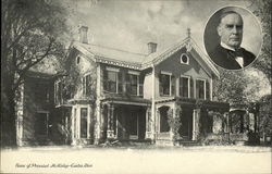 Home of President McKinley Postcard