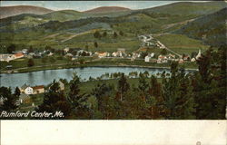 Rumford Center, Me Postcard