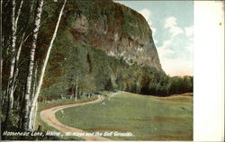 Mt. Kineo and the Golf Grounds Postcard