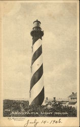 Anastasia Light House St. Augustine, FL Postcard Postcard