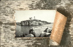 The Nubble Island Postcard