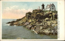 Ocean Side of Nubble Postcard