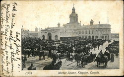 Market Square Kingston, ON Canada Ontario Postcard Postcard