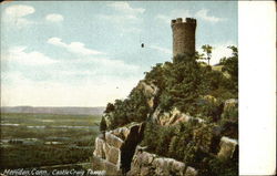 Castle Craig Tower Meriden, CT Postcard Postcard