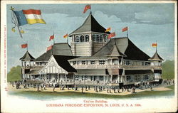 Ceylon Building, Louisiana Purchase Exposition Postcard