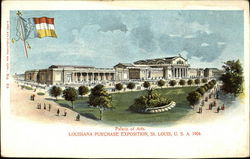 Palace of Arts, Louisiana Purchase Exposition Postcard