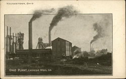 Ohio Plant, Carnegie Steel Co Youngstown, OH Postcard Postcard