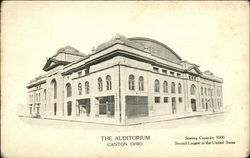 The Auditorium Canton, OH Postcard Postcard