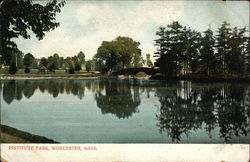 Institute Park Postcard