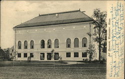 Art Museum Worcester, MA Postcard Postcard