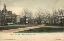 Front Street and The Common Postcard