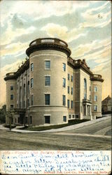 Women's Club Building Postcard