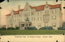 Rockefeller Hall, Mt. Holyoke College Postcard