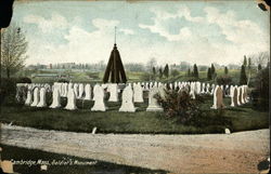 Soldiers Monument Postcard