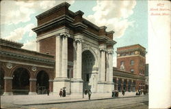 North Station Boston, MA Postcard Postcard