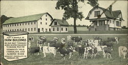 Just a sample of farm buildings Hershey, PA Postcard Postcard