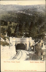 West Portal, Hoosac Tunnell Postcard