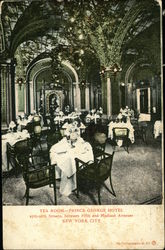 Prince George Hotel - Tea Room New York, NY Postcard Postcard