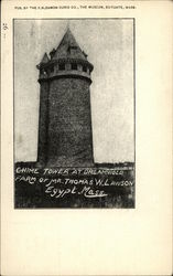 Chime Tower at Dreamwold Farm of Mr. Thomas W. Lawson Egypt, MA Postcard Postcard