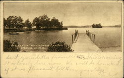 Breezy Point and Steamboat Landing Postcard