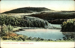 Wachusett Mountain Princeton, MA Postcard Postcard