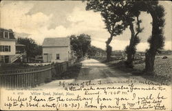 Willow Road Nahant, MA Postcard Postcard