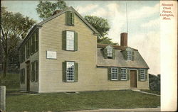 Hancock Clark House Postcard