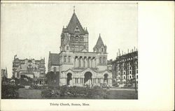 Trinity Church Boston, MA Postcard Postcard