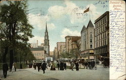 Tremont Street Postcard