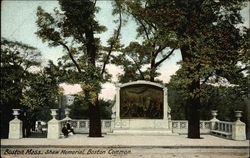 Shaw Memorial, Boston Common Massachusetts Postcard Postcard