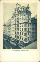 Parker House Boston, MA Postcard Postcard