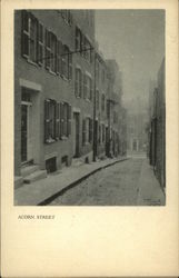 Acorn Street, Beacon Hill Postcard